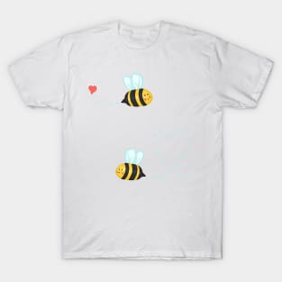 Cute Wholesome Honey bee sticker pack T-Shirt